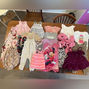 Bundle of Girls 12-18 Month Clothing - Various Brands